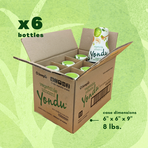 Yondu - 6 Glass Bottles (9.3 Fl oz each)